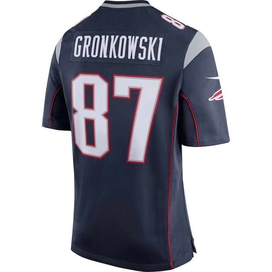 Rob Gronkowski New Endgland Patriots Game Jersey