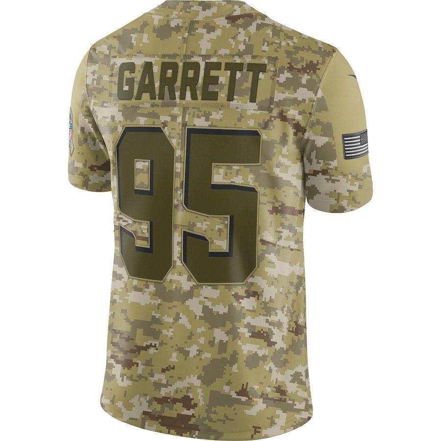 Myles Garrett Cleveland Browns Game Jersey Camo