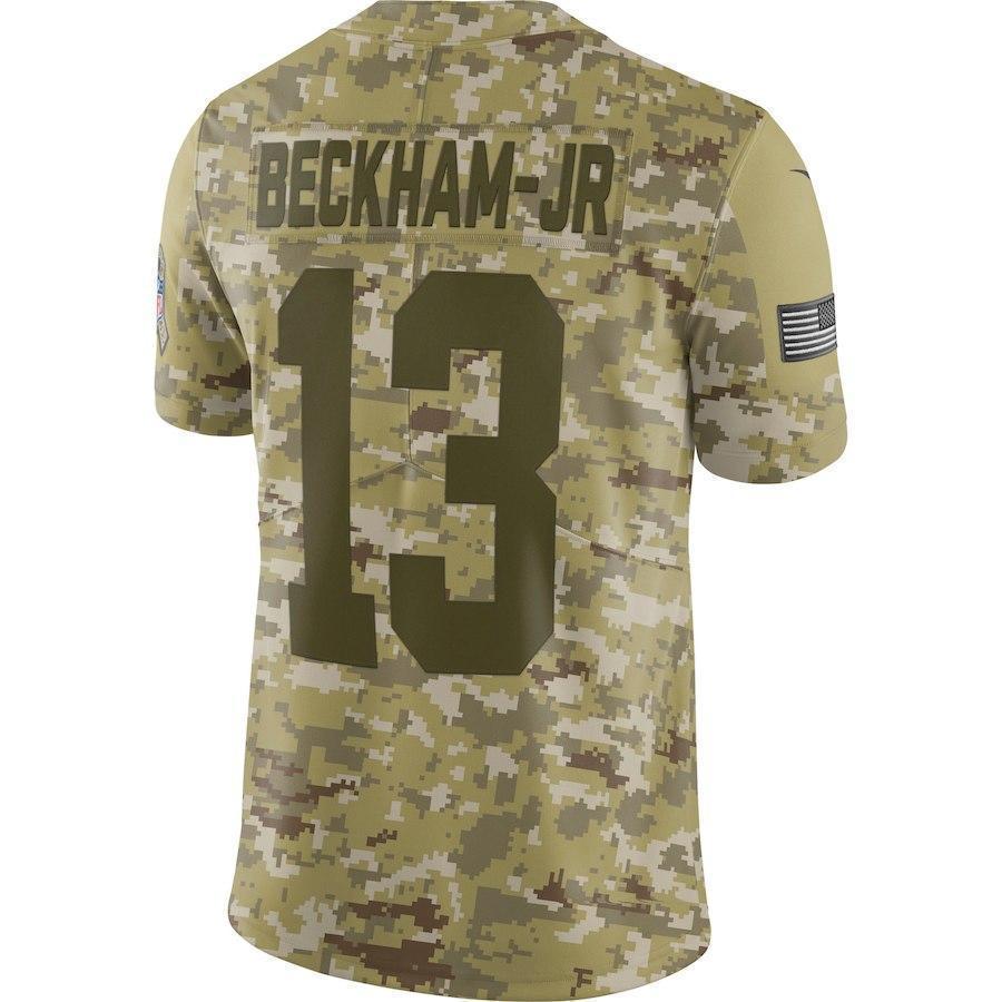 Odell Beckham Jr New York Giants Game Jersey Camo
