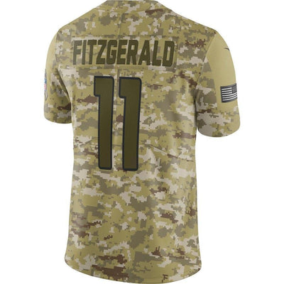 Larry Fitzgerald Arizona Cardinals Game Jersey Camo