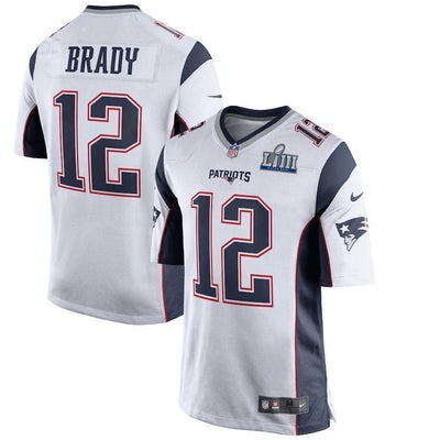 Tom Brady New England Patriots Super Bowl LIII Game Jersey