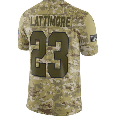 Marshon Lattimore New Orleans Saints Game Jersey Camo