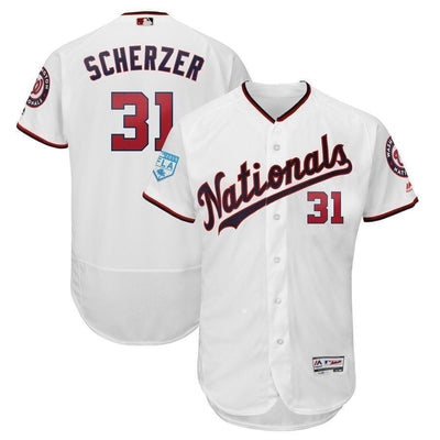 Max Scherzer Washington Nationals 2019 Spring Training Baseball Player Jersey