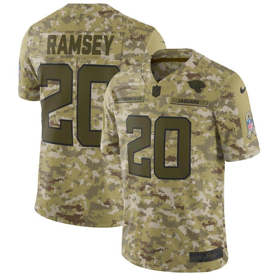 Jalen Ramsey Jacksonville Jaguars Game Jersey Camo