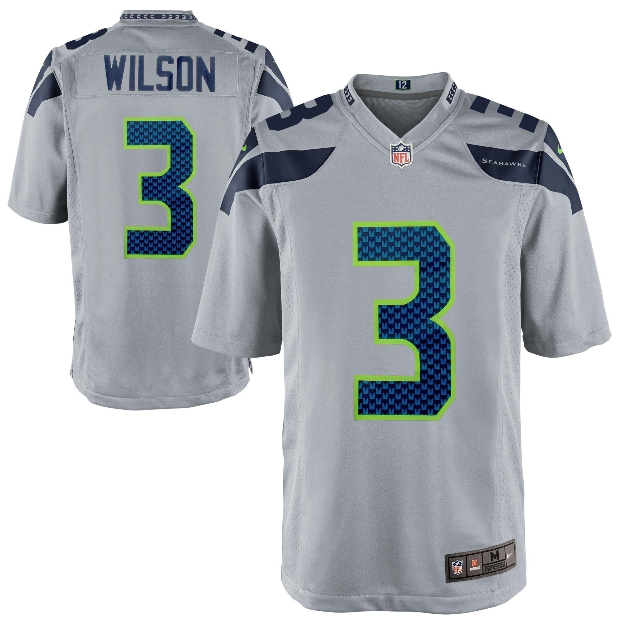 Russell Wilson Seattle Seahawks Game Jersey