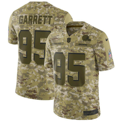 Myles Garrett Cleveland Browns Game Jersey Camo