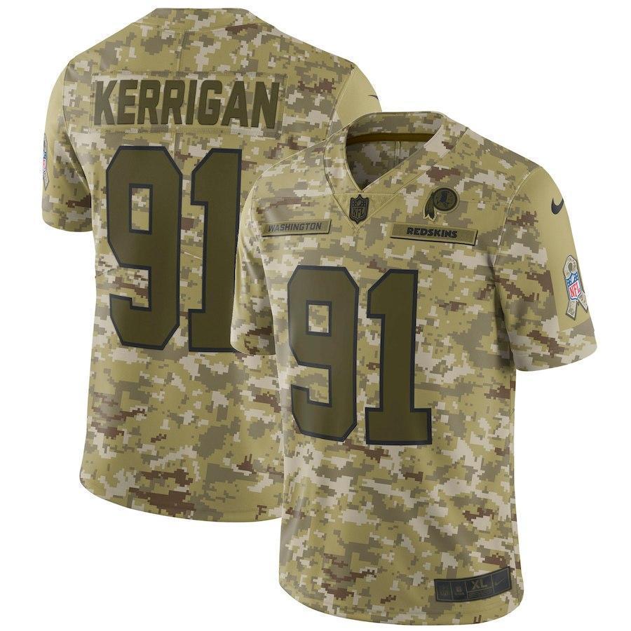 Ryan Kerrigan Washington Redskins Game Jersey Camo