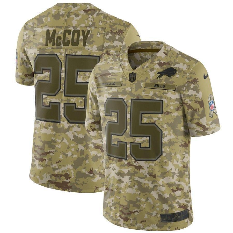 LeSean McCoy Buffalo Bills Game Jersey Camo