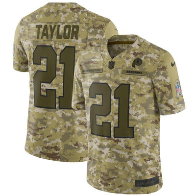 Sean Taylor Washington Redskins Game Jersey Camo