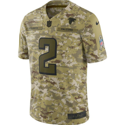 Matt Ryan Atlanta Falcons Game Jersey Camo