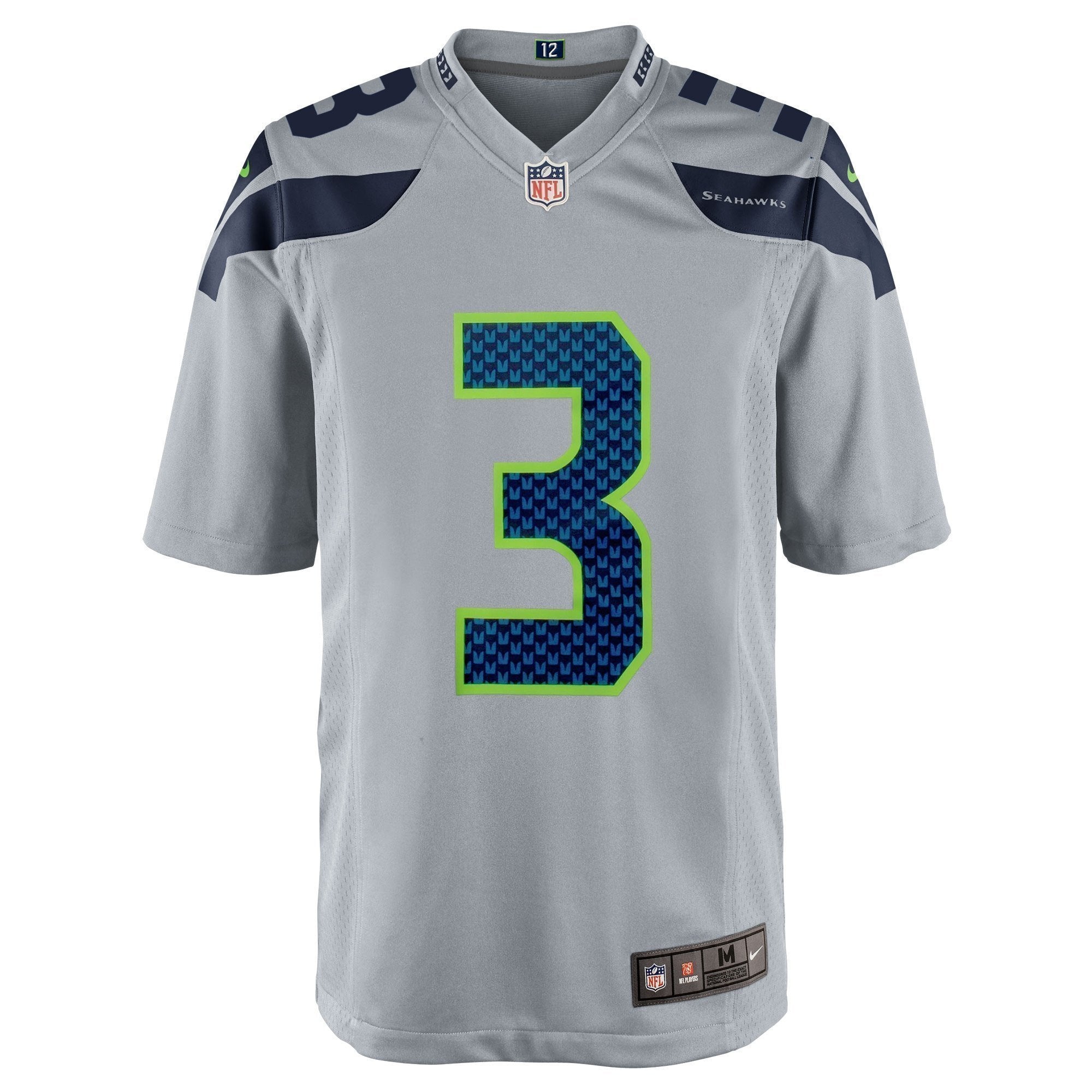 Russell Wilson Seattle Seahawks Game Jersey