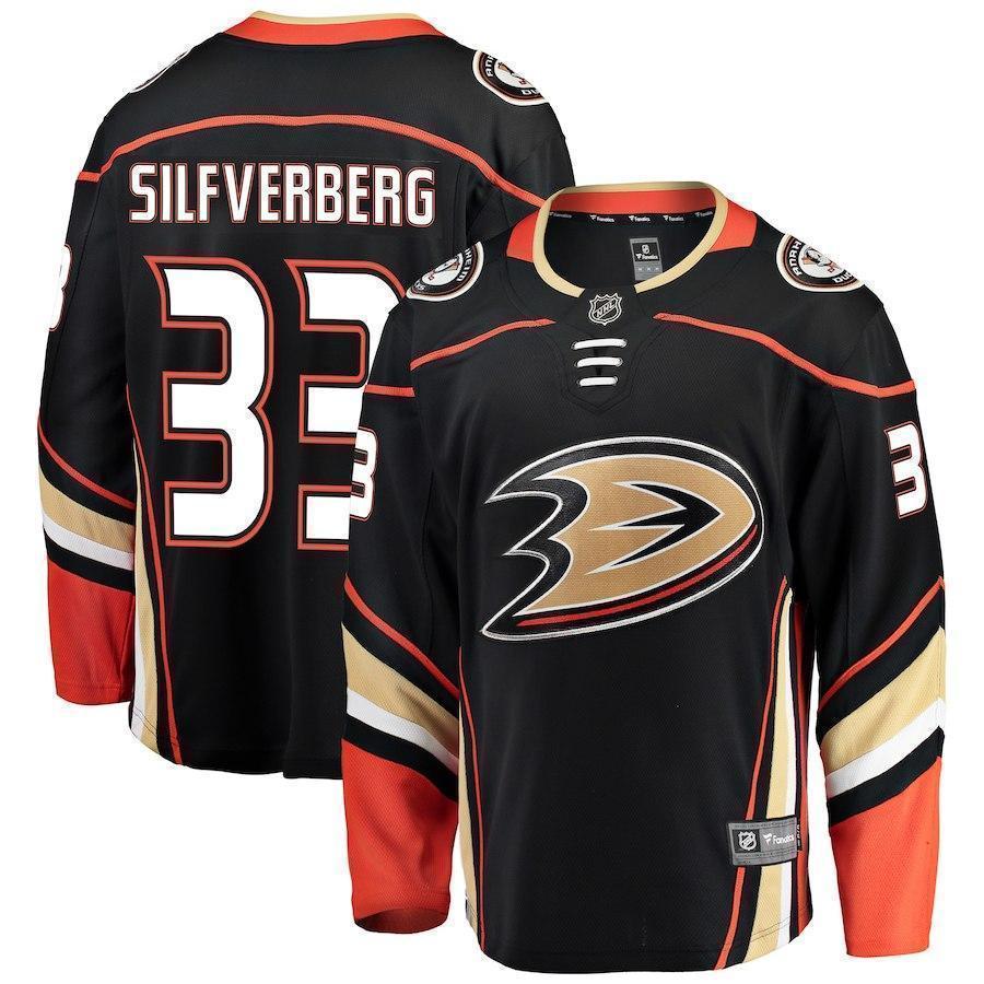 Jakob Silfverberg Anaheim Ducks Player Swingman Jersey