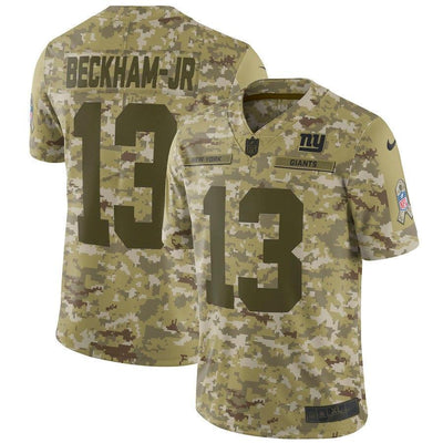 Odell Beckham Jr New York Giants Game Jersey Camo