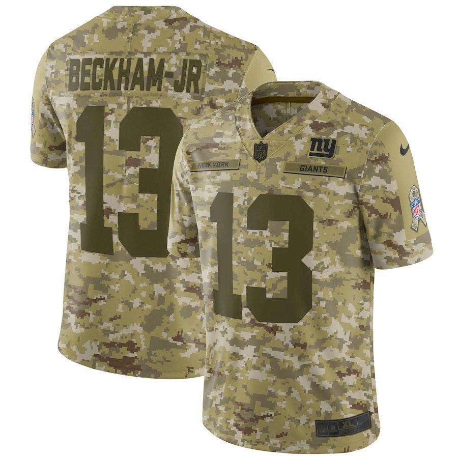 Odell Beckham Jr New York Giants Game Jersey Camo