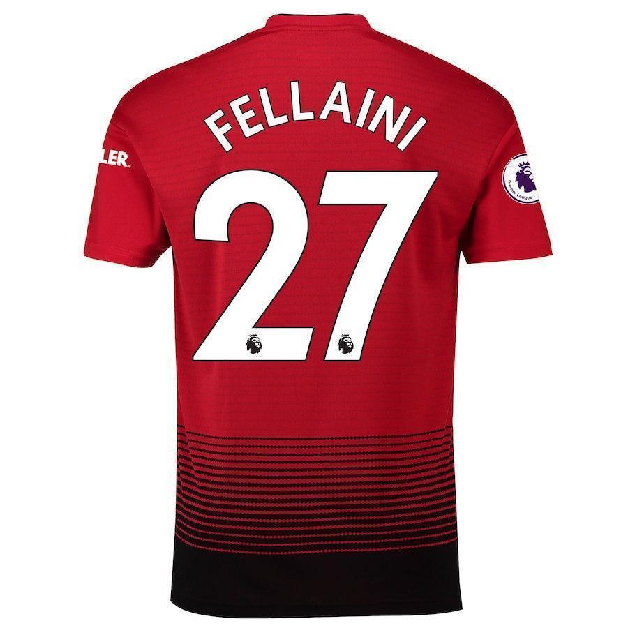 Marouane Fellaini Manchester United 2018/19 Home Jersey