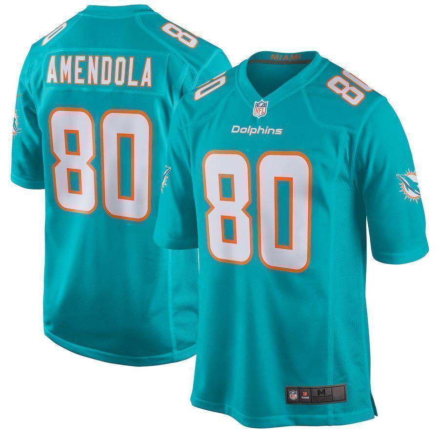 Danny Amendola Miami Dolphins New 2018 Game Jersey
