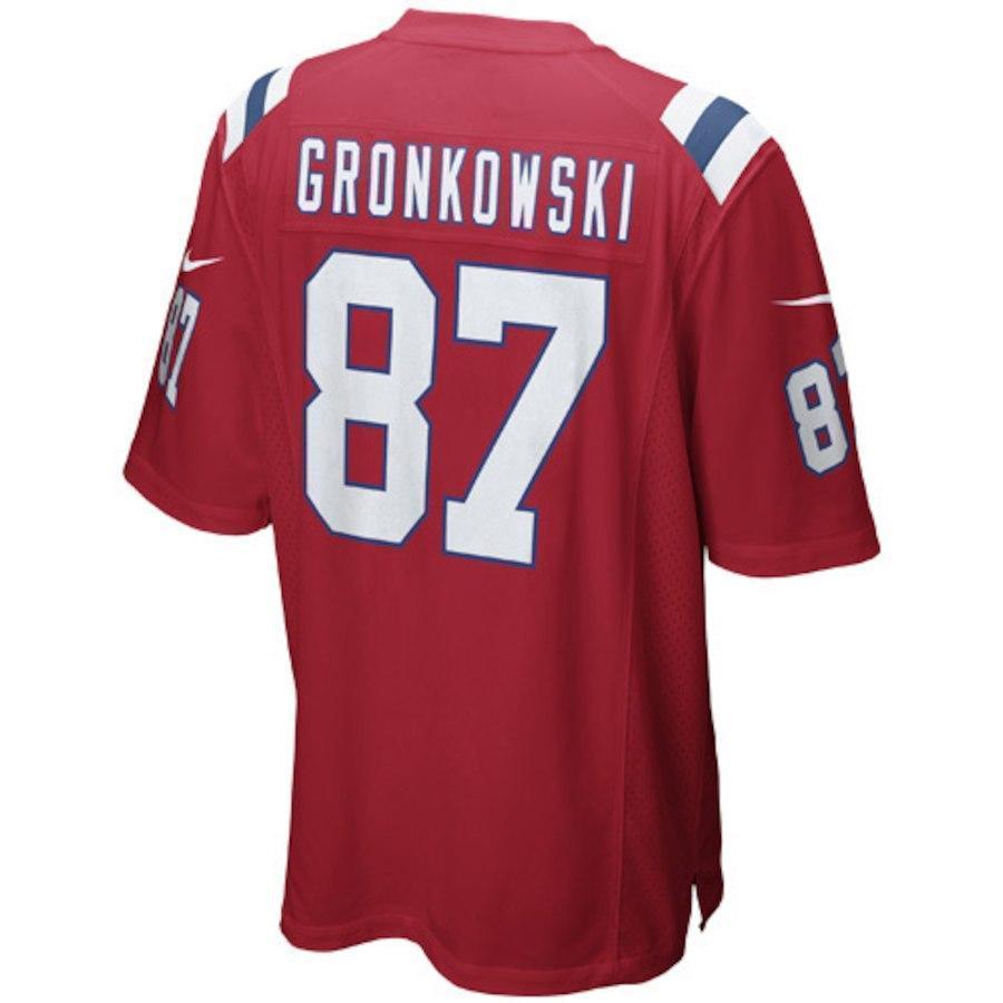 Rob Gronkowski New Endgland Patriots Game Jersey