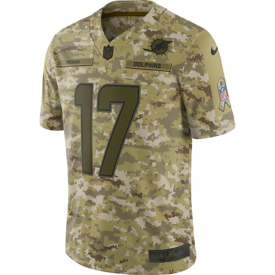 Ryan Tannehill Miami Dolphins Game Jersey Camo