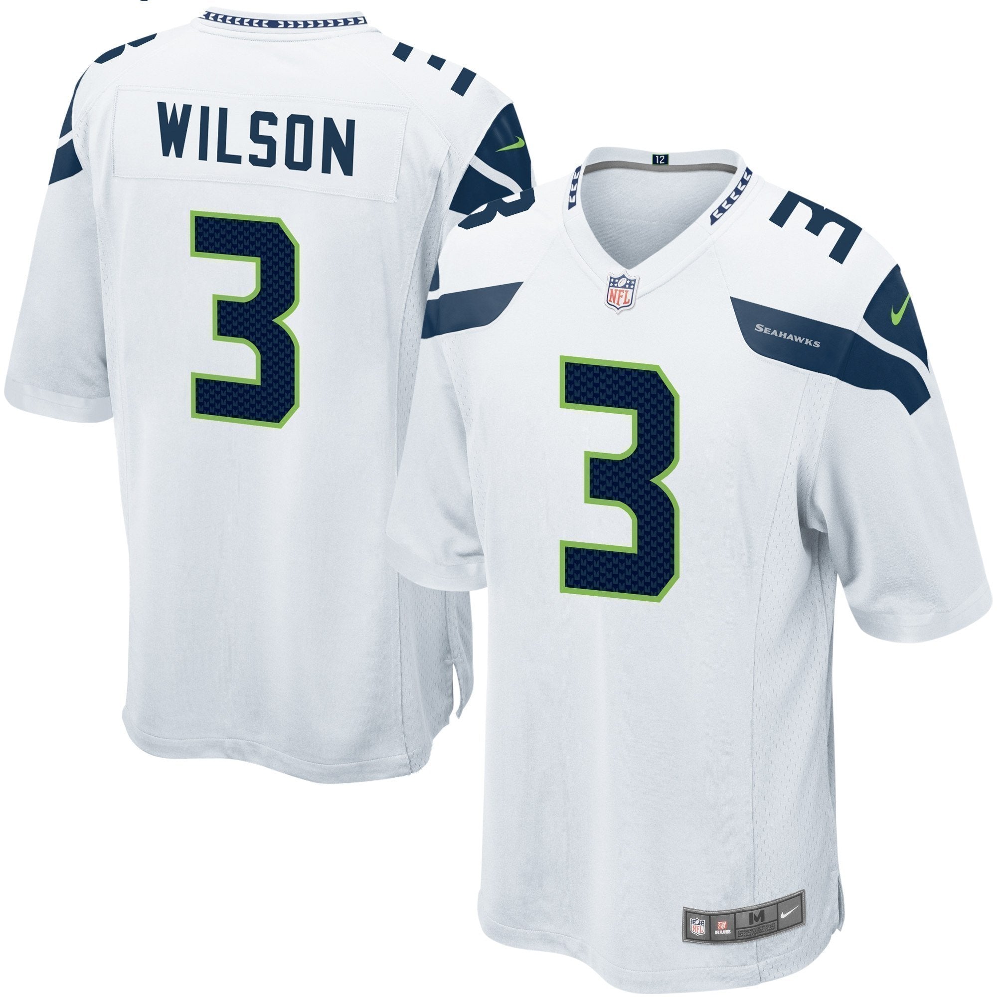 Russell Wilson Seattle Seahawks Game Jersey