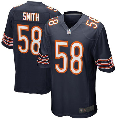 Roquan Smith Chicago Bears 2018 NFL Draft First Round Pick Game Jersey