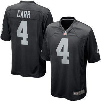 Derek Carr Oakland Raiders Game Jersey