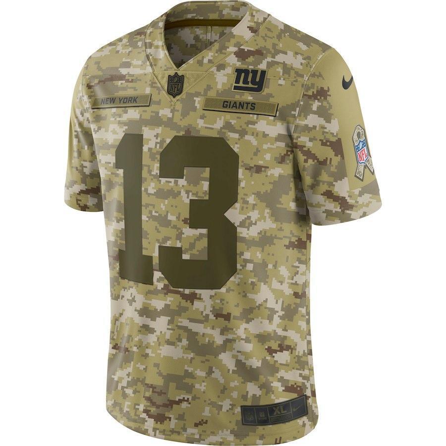 Odell Beckham Jr New York Giants Game Jersey Camo