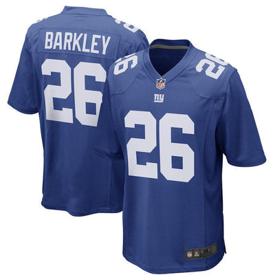 Saquon Barkley New York Giants 2018 NFL Draft First Round Pick Game Jersey