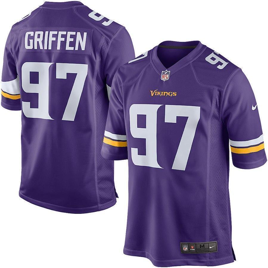 Everson Griffen Minnesota Vikings Game Jersey Purple
