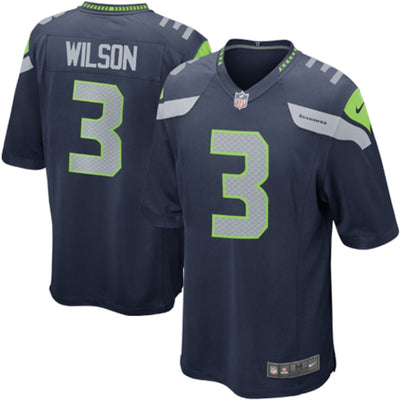 Russell Wilson Seattle Seahawks Game Jersey