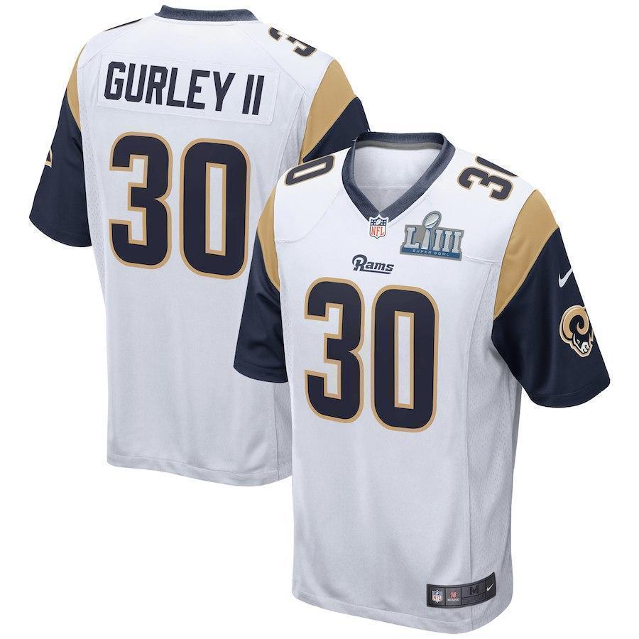 Todd Gurley II Los Angeles Rams Super Bowl LIII Game Jersey