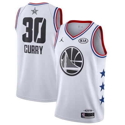 Golden State Warriors #30 Stephen Curry 2019 ALL STAR Swingman Jersey