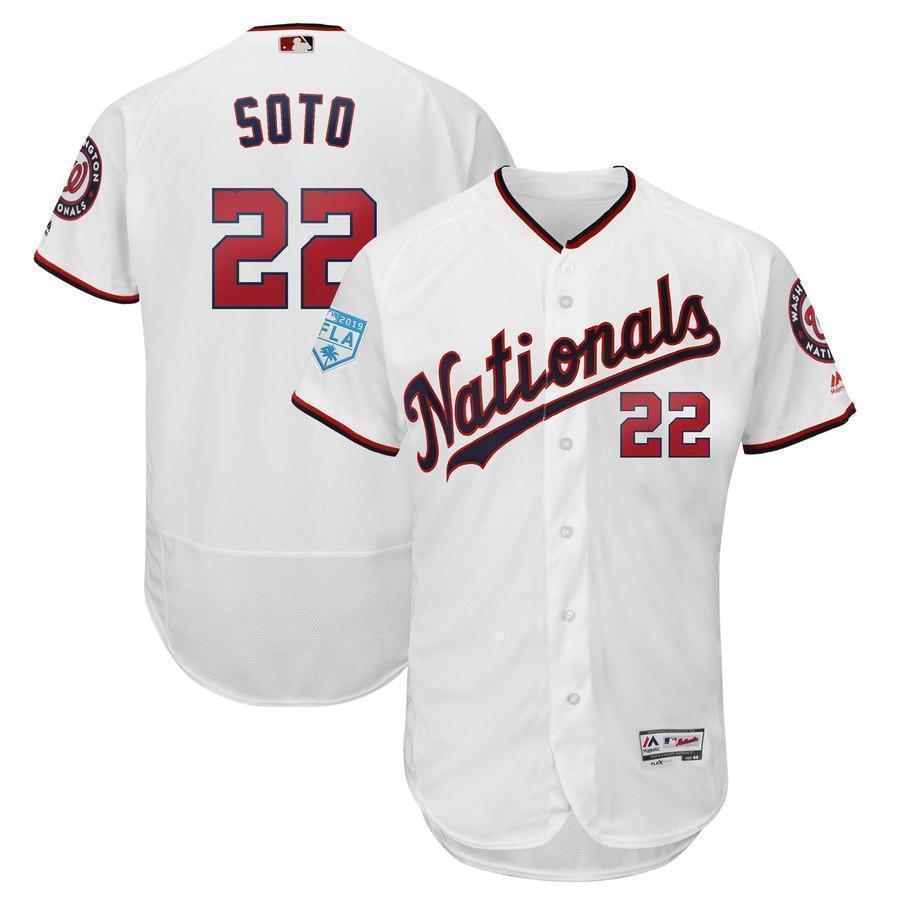 Juan Soto Washington Nationals 2019 Spring Training Baseball Player Jersey