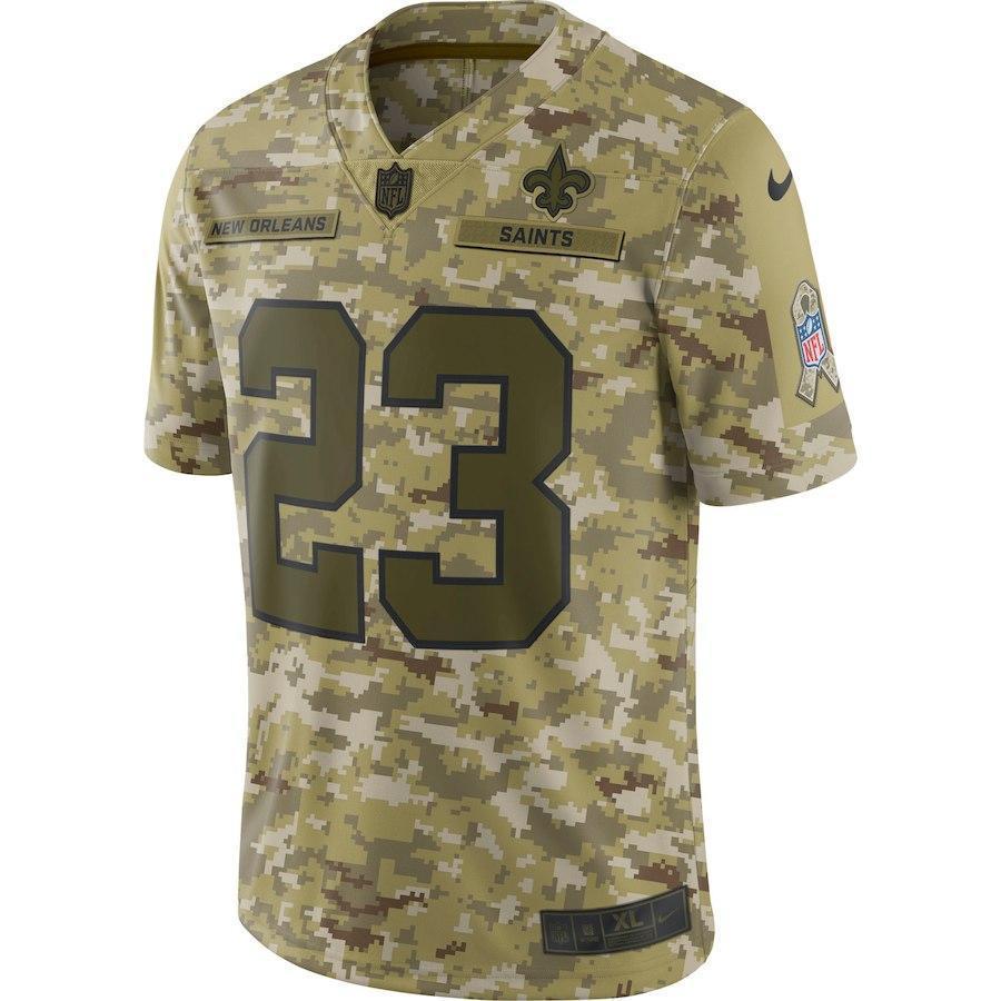 Marshon Lattimore New Orleans Saints Game Jersey Camo