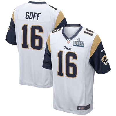 Jared Goff Los Angeles Rams Super Bowl LIII Game Jersey