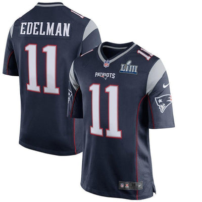 Julian Edelman New England Patriots Super Bowl LIII Game Jersey