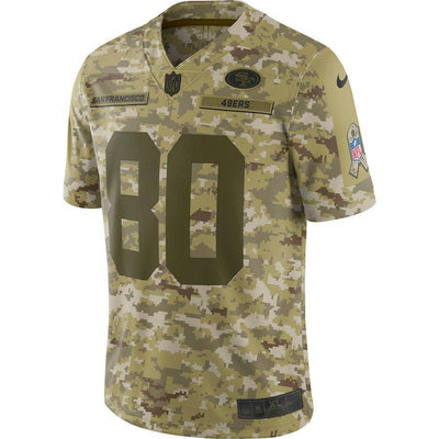 Jerry Rice San Francisco 49ers Game Jersey Camo