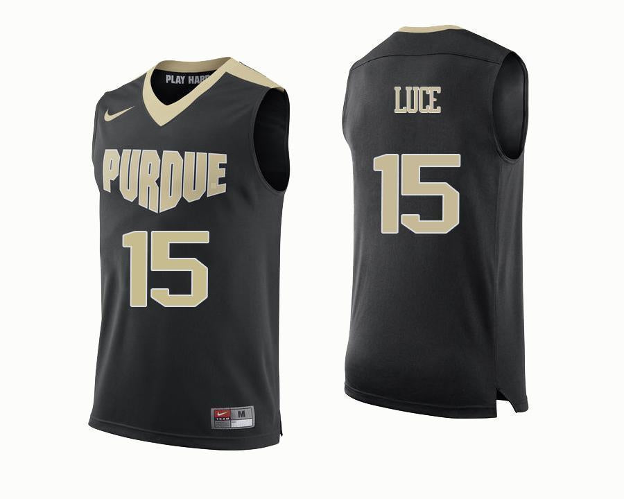 Tommy Luce Purdue Boilermakers Basketball Jersey