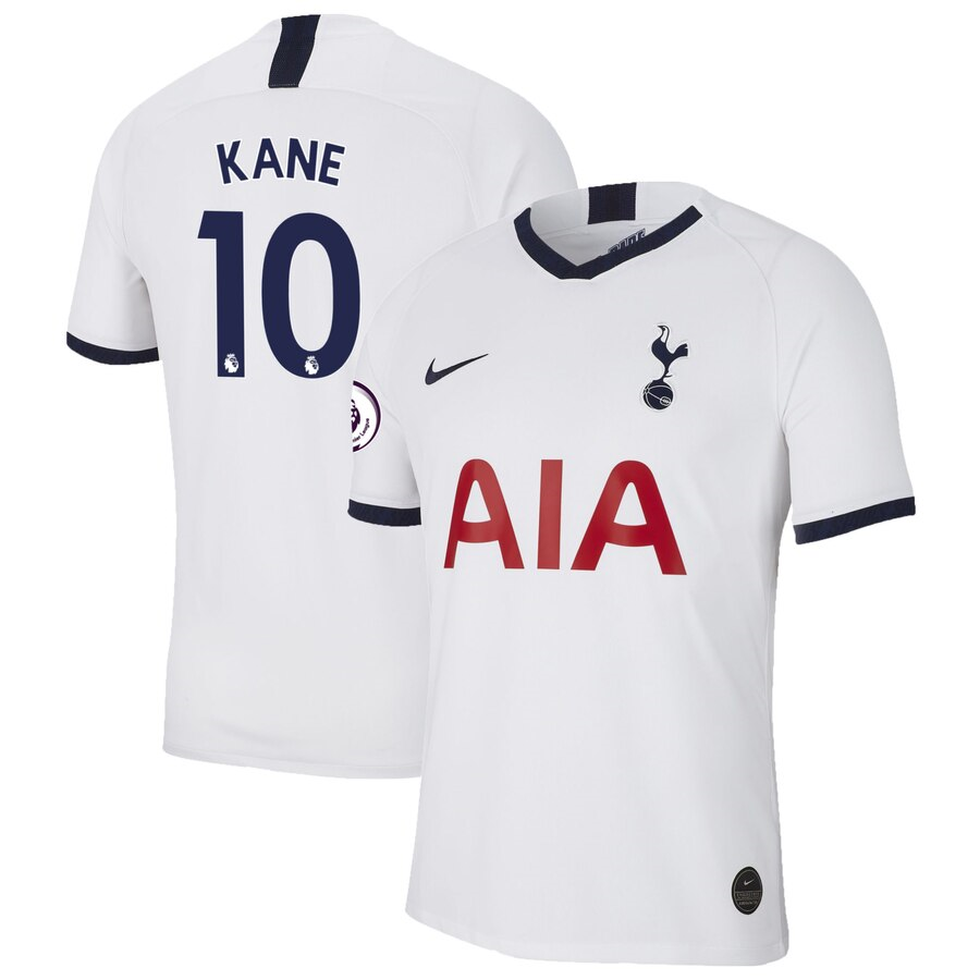 Harry Kane Tottenham Hotspur 2019/20 Home Replica Breathe Stadium Player Jersey – White