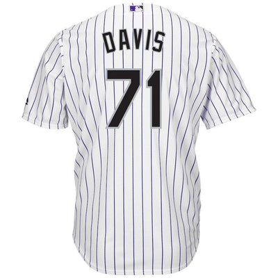 Wade Davis Colorado Rockies Baseball Player Jersey