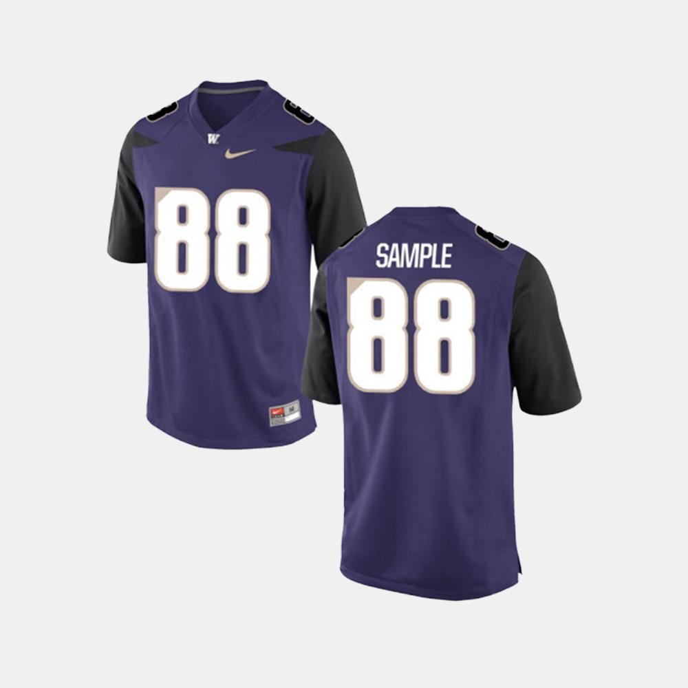 Drew Sample Washington Huskies Football Jersey - Purple