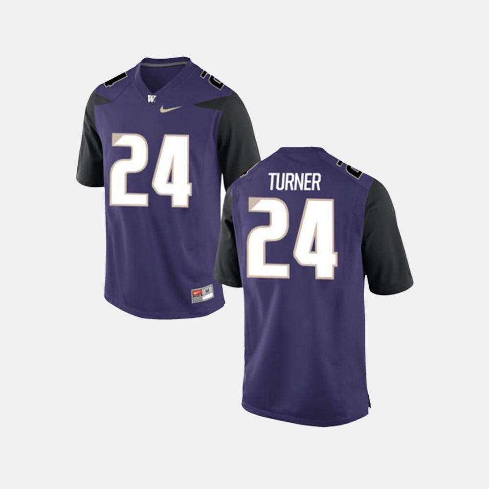 Ezekiel Turner Washington Huskies Football Jersey - Purple