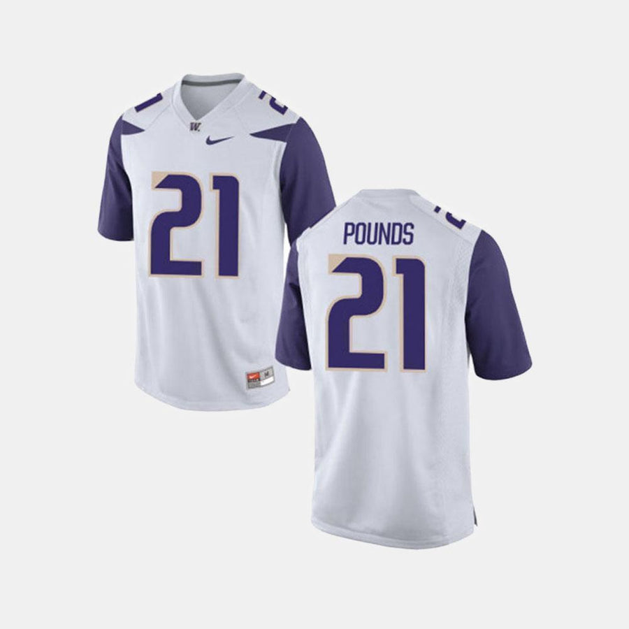 Quinten Pounds Washington Huskies Football Jersey - White