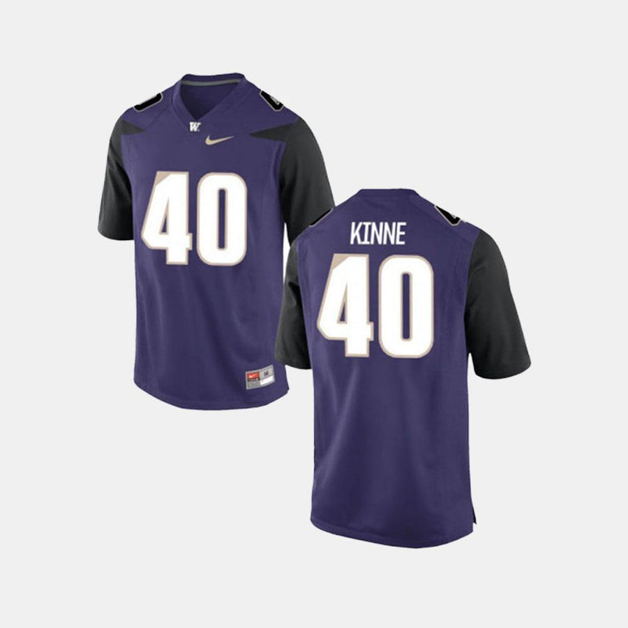 Ralph Kinne Washington Huskies Football Jersey - Purple