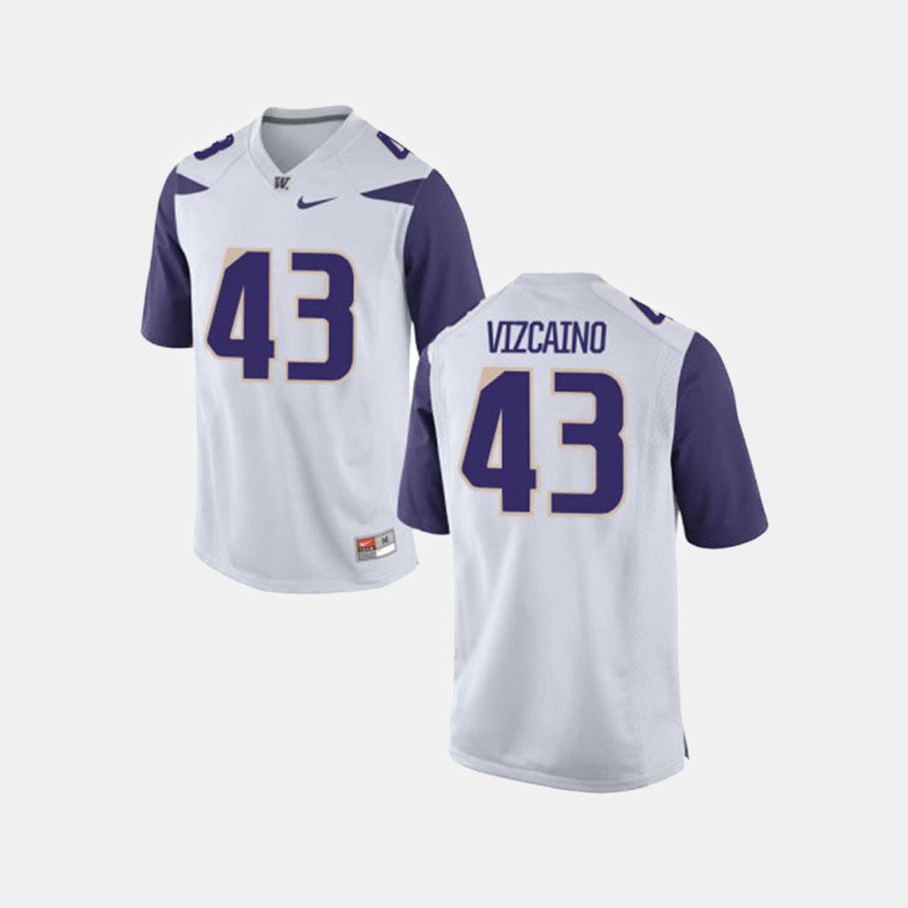 Tristan Vizcaino Washington Huskies Football Jersey - White
