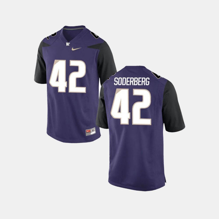 Van Soderberg Washington Huskies Football Jersey - Purple