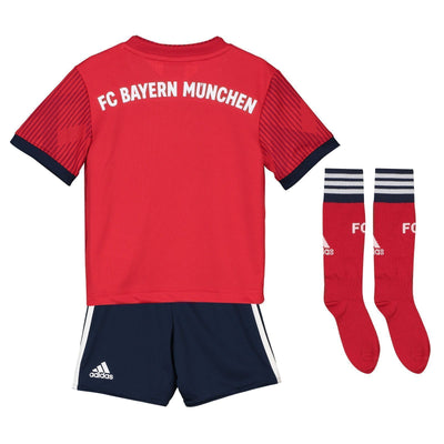 Bayern Munich Home Kids Football Kit 2018/19