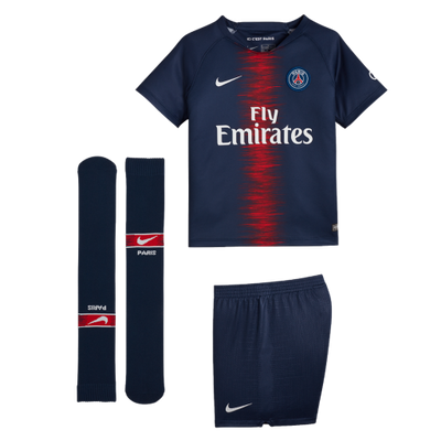Paris Saint Germain Home Kids Football Kit 2018/19