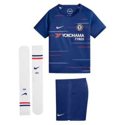 Chelsea Home Kids Football Kit 2018/19