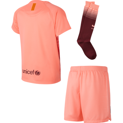 Barcelona Third Kids Football Kit 2018/19