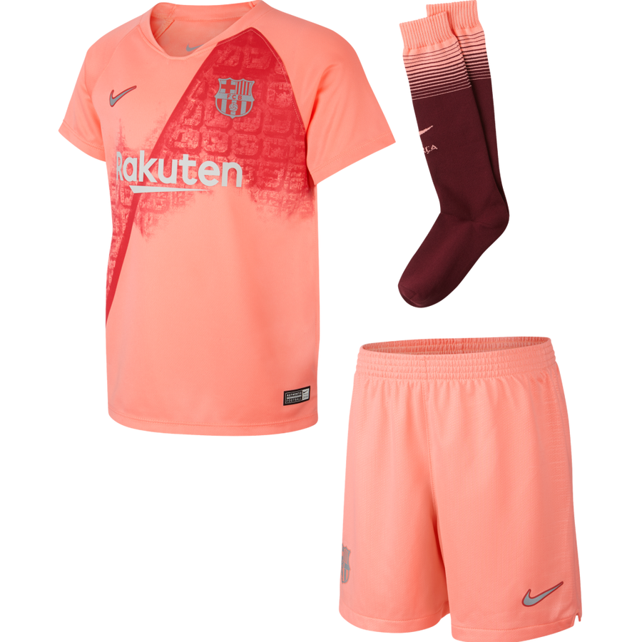 Barcelona Third Kids Football Kit 2018/19